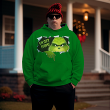 Load image into Gallery viewer, Men&#39;s Tales from The Crypt Plus Size Hoodie Christmas grinch