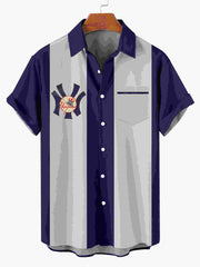 Men's Classic Print Pocket Shirt