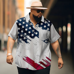 Flag Men's Classic Hawaiian Pocket Shirt