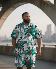 Men's Loose Fit Tropical Marine Sports Outfit