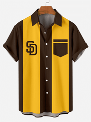 Men's Classic Print Pocket Shirt