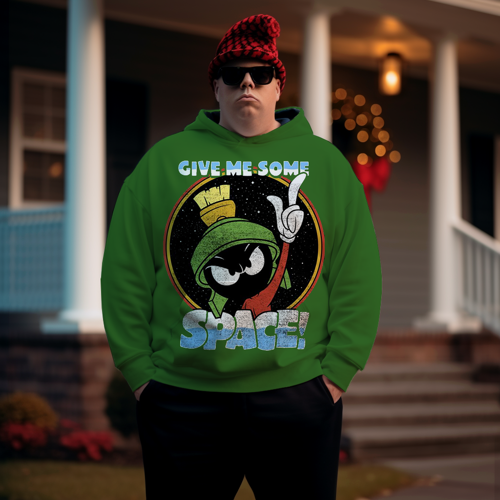 Men's Tales from The Crypt Plus Size Hoodie Christmas grinch