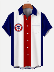 Men's Classic Print Pocket Shirt