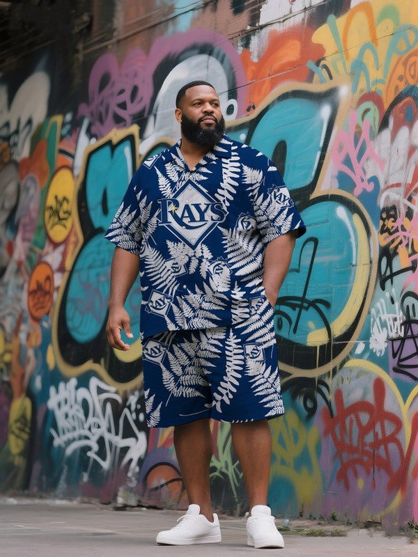 Men's Relaxed Fit Tropical Athletic Ocean Set