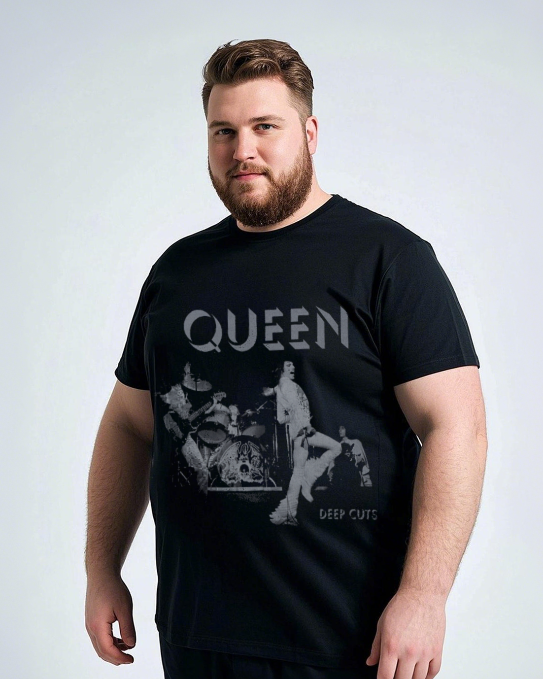 Plus Size Casual Crew Neck 100% Soft Cotton Summer T-Shirt