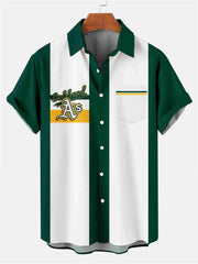 Men's Classic Print Pocket Shirt