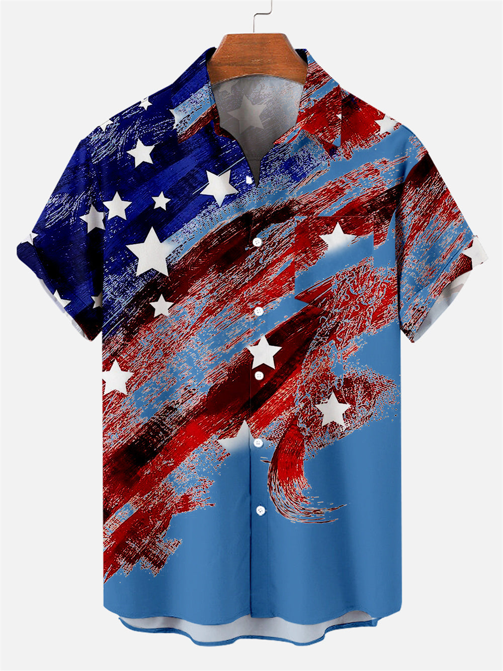 Flag Men's Classic Hawaiian Hawaii Shirt