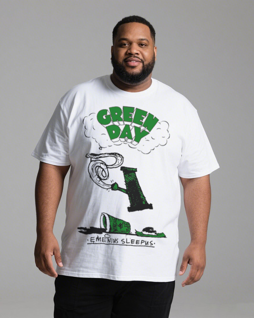 New Classic Cotton Round Neck Short-Sleeve T-Shirt – Loose Fit Plus Size Top