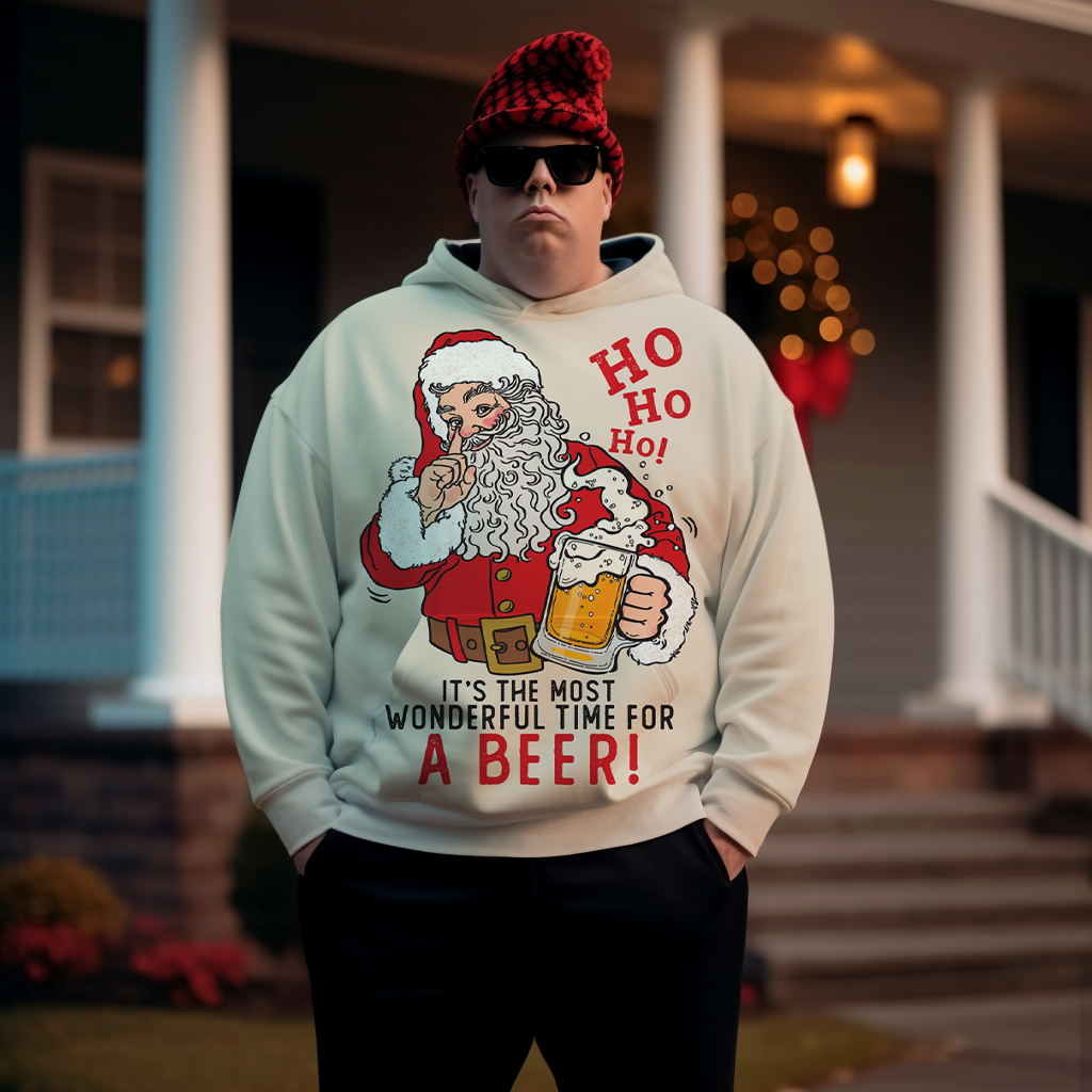 Men's Tales from The Crypt Plus Size Hoodie Christmas grinch