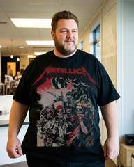 Men's Cotton Letter Print Short Sleeve T-Shirt (Spring/Summer)