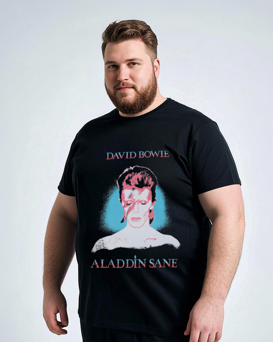 Men's Cotton Letter Print T-Shirt - Trendy Short Sleeve Tee for Spring Summer