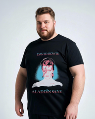 Men's Cotton Letter Print T-Shirt - Trendy Short Sleeve Tee for Spring Summer