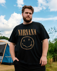 Men's Premium Cotton Embroidered Tee – Summer Casual Heavyweight Short-Sleeve T-Shirt