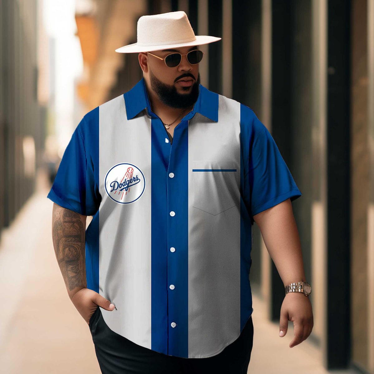 Men's Classic Print Pocket Shirt