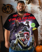 Load image into Gallery viewer, Halloween Scary Return Skull Rock Men Plus Size Short Sleeve Shirt