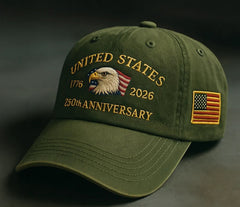US 250th Anniversary Casual Hat