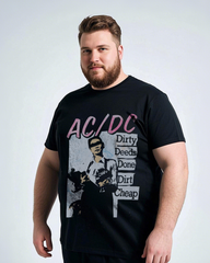 Summer New Arrival Men's Heavyweight Short-Sleeve T-Shirt – Relaxed Fit Cotton Street Tee"