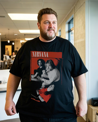 Men's Short Sleeve T-Shirt - Summer Loose Fit Heavyweight Cotton Tee