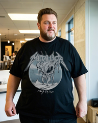 Men's Heavyweight Cotton Short Sleeve T-Shirt (Summer Loose Fit)