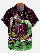 Load image into Gallery viewer, Halloween Scary Character Graphic Men&#39;s Short Sleeve Shirt