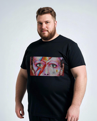 Plus Size Casual Crew Neck 100% Soft Cotton Summer T-Shirt