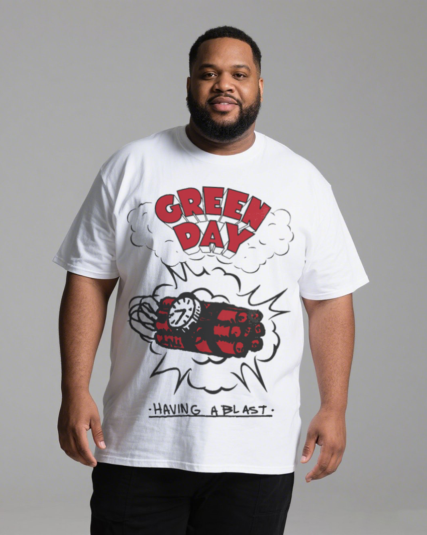 Men's 100% Cotton T-Shirt: Summer Loose Fit Short Sleeve, Casual & Versatile