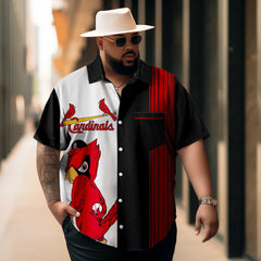 Men's Classic Print Pocket Shirt