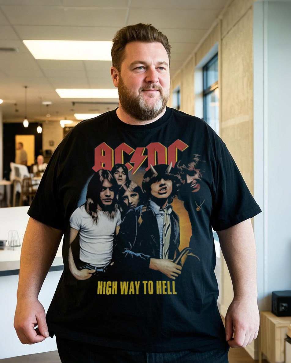 Men's Pure Cotton T-Shirt - Summer Loose Short Sleeve, Versatile Style