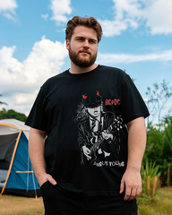 New Classic Cotton Round Neck Short-Sleeve T-Shirt – Loose Fit Plus Size Top