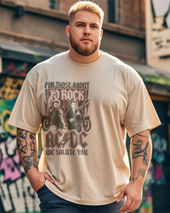 New Classic Cotton Round Neck Short-Sleeve T-Shirt – Loose Fit Plus Size Top