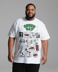 Plus Size Summer Casual Printed 100% Cotton T-Shirt