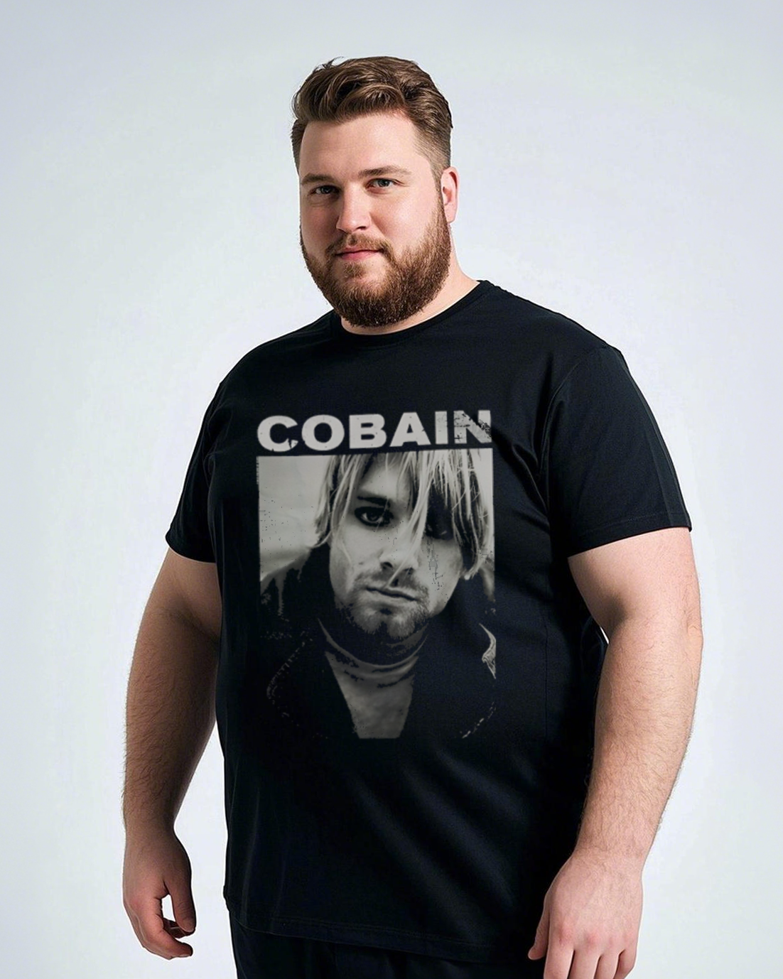 Plus Size Summer Casual Printed 100% Cotton T-Shirt