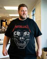 Plus Size Casual Crew Neck 100% Soft Cotton Summer T-Shirt