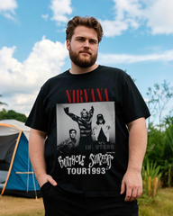 Men's Cotton Letter Print Short Sleeve T-Shirt (Spring/Summer)