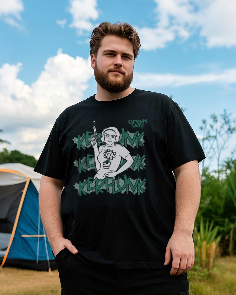 Men's Cotton Letter Print T-Shirt - Trendy Short Sleeve Tee for Spring Summer