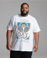 Men's Heavyweight Cotton Short Sleeve T-Shirt (Summer Loose Fit)