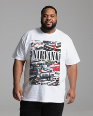 Plus Size men's Printed T-Shirt | 100% Cotton | Summer Casual Tee
