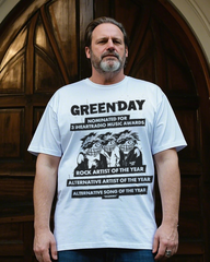 Large size summer casual comfortable printed 100% pure cotton T-shirt