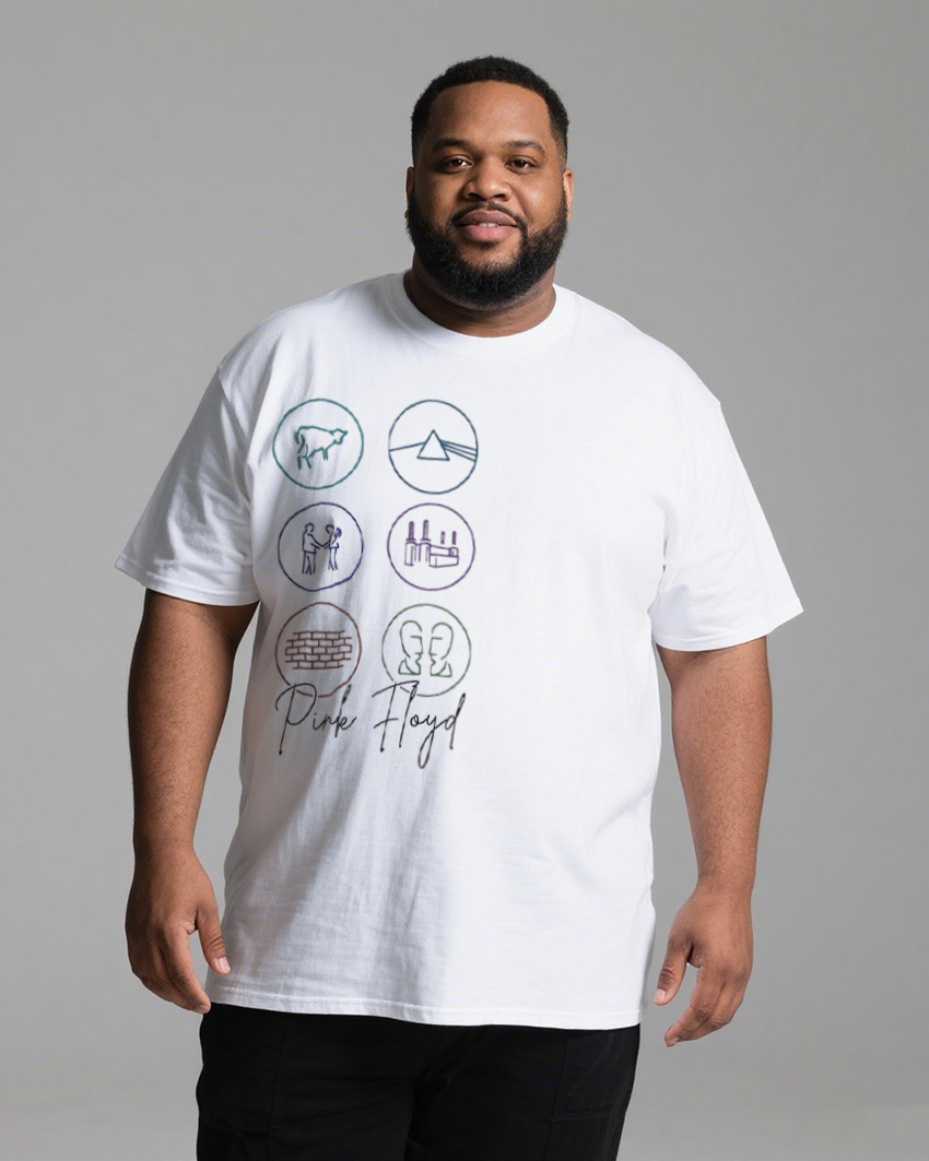 New Classic Cotton Round Neck Short-Sleeve T-Shirt – Loose Fit Plus Size Top