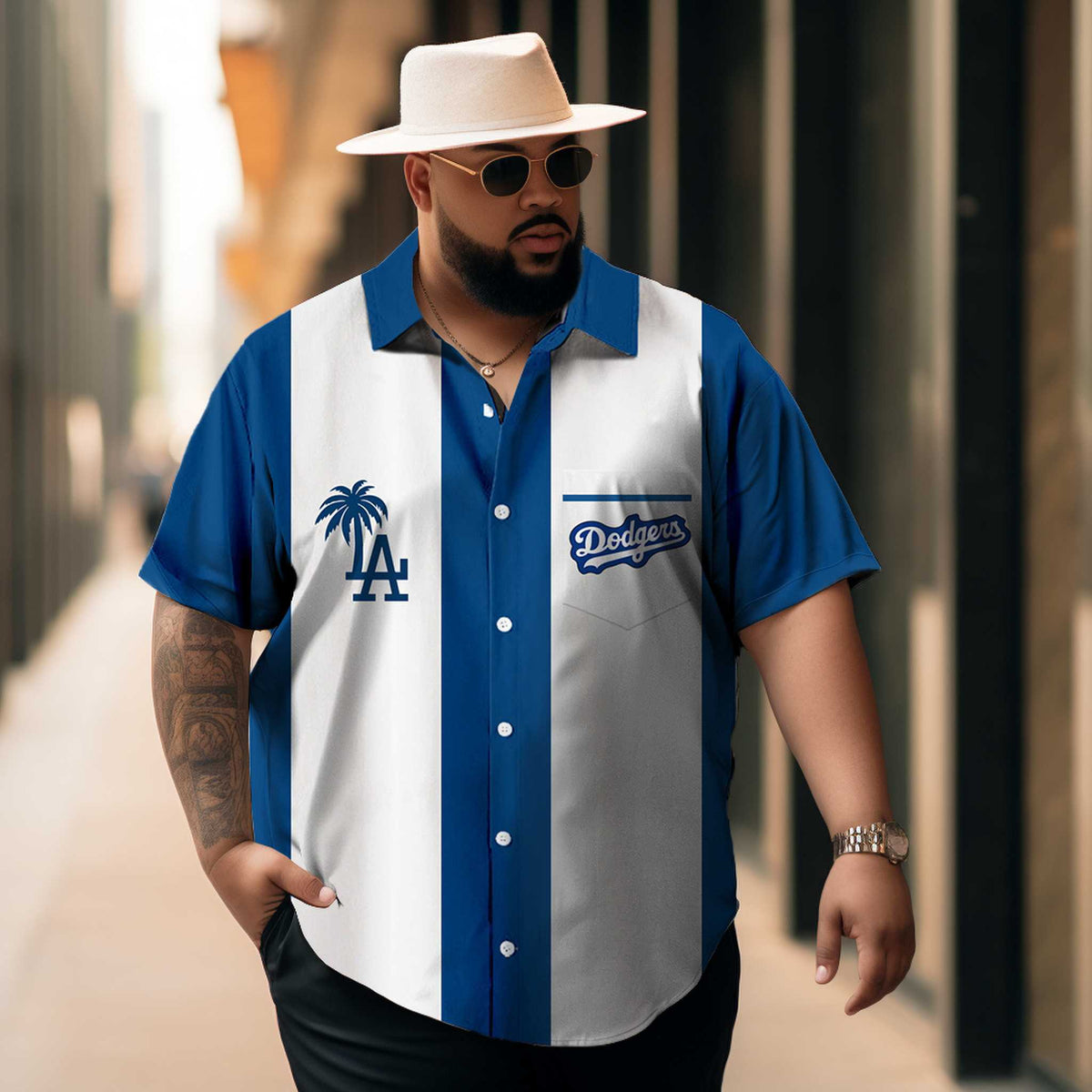 Men's Classic Print Pocket Shirt