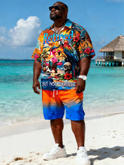 Men's Roomy Coastal Breeze Short Sleeve Shirt with Utility Pocket