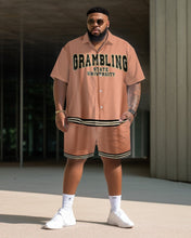 Load image into Gallery viewer, Men&#39;s Plus Size College Style Grambling State University Short Shirt Uniform Suit