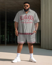 Load image into Gallery viewer, Men&#39;s Plus Size College Style Alabama A&amp;M University Short Shirt Uniform Suit