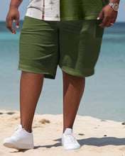 Load image into Gallery viewer, Men&#39;s Plus Size Business Coco Beach Two-Piece Set