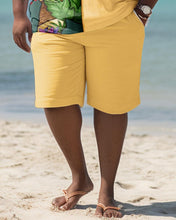 Load image into Gallery viewer, Men&#39;s Plus Size Beach Hawaii Colorblock Two-Piece Set