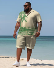 Load image into Gallery viewer, Men&#39;s Plus Size Business Coco Beach Two-Piece Set