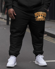 Men's Plus Size Yourrand Los Angeles City Of King Hoodie Two-Piece Set